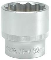 Yato YT-1292 1/2'' Bi-hexagonal Socket 32mm