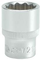 Yato YT-1283 1/2'' Bi-hexagonal Socket 21mm
