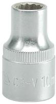 Yato YT-1272 1/2'' Bi-hexagonal Socket 10mm