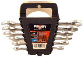 Rexxer RA-05-230 Double Open End Spanner Set 6-17mm 6pcs