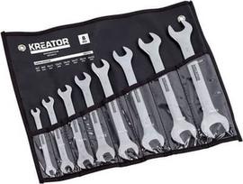 Kreator KRT500010 DBL Opened Spanner Set 8pcs