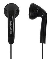 Koss KE5 Earbuds Black (Juodos)