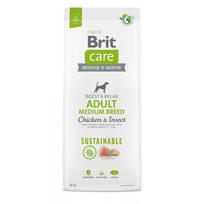 Brit Care Dog Sustainable Adult Medium Breed vištiena & Insect 12 kg