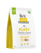Brit care SS Puppy Chicken&Insect šuniukams su vištiena ir vabzdžiais, 3 kg
