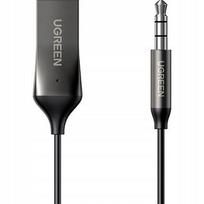 automobilio mikrofonas - Garso adapteris UGREEN CM309 Bluetooth 5.3 USB - 3,5 mm mini jack juodas - 1 nuotrauka