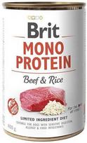 brit mono protein - BRIT Mono Protein Beef & Rice 400g - 1 nuotrauka