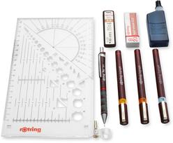 rotring - Rapitografai (izografai) Rotring Combi College 0,2 / 0,4 / 0,6 mm - S0699390 - 1 nuotrauka