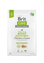Brit CARE Dog Sustainable Adult Medium Breed Chicken & Insect 3kg