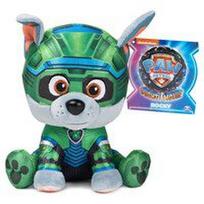 paw patrol pliusinis - PAW PATROL MOVIE Pliušinis herojus ROCKY, 15 cm - 1 nuotrauka