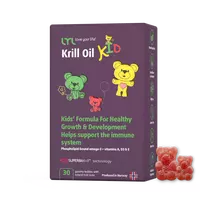 omega 3 papildai - LYL Krill oil Kid guminukai su Omega3 ir vitaminais N30 - 2 nuotrauka