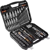 raktu komplektas - Socket wrenches 1/2", 3/8", 1/4", set of 219 pcs, CrV - 2 nuotrauka