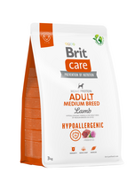 Brit Care Adult Medium Breed Lamb & Rice 3 kg