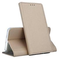 Atverčiamas dėklas Smart Magnet Xiaomi Mi 11 Lite 4G/5G/11 Lite 5G NE auksinis