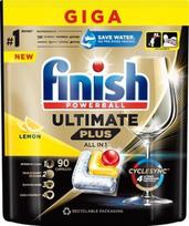 Finish powerball ultimate plus lemon, 90 vnt.