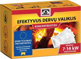 Koncentruotas dervų valiklis 7-14 kW šildymo prietaisams, 5 pakeliai