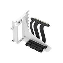 vaizdo laikiklis - Fractal Design ATX case Flex 2, PCIe 4.0 x16 White | FD-A-FLX2-002 - 2 nuotrauka