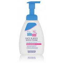 Sebamed Baby Face & Body Wash Foam veido ir kūno vonios putos vaikams 400 ml.