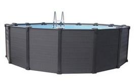 Intex Graphite Panel Pool 986011, pilkas, 478 x 124 cm, 16805 l