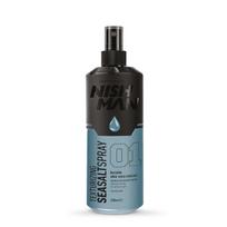 Plaukų formavimo jūros druskos purškiklis Nishman Seal Salt Spray vyrams, 200 ml
