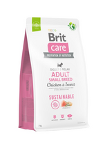 Brit Care Sustainable Adult Small Breed Chicken&Insect 7 kg