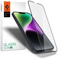iphone 16e apsauginis stiklas - Spigen "Tempered Glas.TR Slim FC iPhone 14 / 13/ 13 Pro" Black - 1 nuotrauka