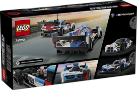 lego automobilis - LEGO Speed ​​Champions BMW M4 GT3 & BMW M Hybrid V8 Race Cars 76922 - 2 nuotrauka