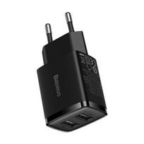 Baseus Compact Wall Charger 2 x USB /10,5w