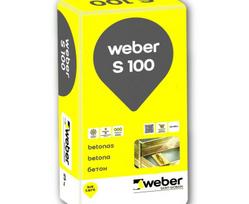 weber betonas - Betonas Weber S 100, remontinis, pilka, 25 kg - 2 nuotrauka