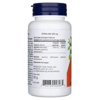 spirulina now -  NOW Ekologiška Spirulina 500mg 100 Tablečių - 2 nuotrauka