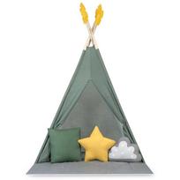 Tipi vaikiška palapinė Nukido, NK-406, žalia, 116x116x165cm