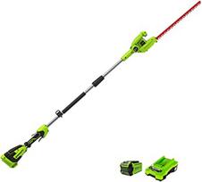 akumuliatorines gyvatvoriu zirkles - Greenworks G40PHAK2 - 2 nuotrauka