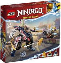 lego robotas - LEGO NINJAGO Sora transformuojamas robotas-lenktyninis motociklas 71792 - 3 nuotrauka