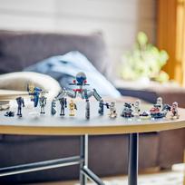 star wars - LEGO Star Wars Klonų kario ir kovinio droido kovos rinkinys 75372 - 6 nuotrauka