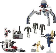 star wars - LEGO Star Wars Klonų kario ir kovinio droido kovos rinkinys 75372 - 7 nuotrauka