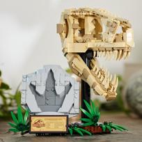 lego jurassic world - LEGO Jurassic World dinozaurų skeletas tiranozauro kaukolė 76964 - 4 nuotrauka