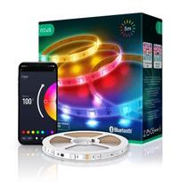 nous - LED juostos komplektas su Bluetooth valdikliu ir maitinimo šaltiniu, RGB, 5m, 24W, TUYA / Smart Life, NOUS - 1 nuotrauka
