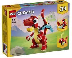lego drakonas - LEGO Creator Raudonas drakonas 31145 - 4 nuotrauka
