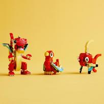 lego drakonas - LEGO Creator Raudonas drakonas 31145 - 6 nuotrauka