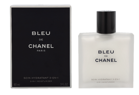 veido kremas vyrams - Chanel Bleu de Chanel 3 In 1 moisturizer drėkinamoji priemonė vyrams, 90 ml - 1 nuotrauka