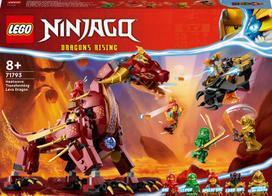 LEGO NINJAGO Heatwave transformuojamas lavos drakonas 71793