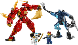 lego robotas - LEGO Ninjago Kai stichijos ugnies robotas 71808 - 7 nuotrauka