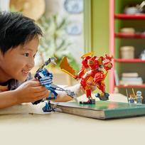 lego robotas - LEGO Ninjago Kai stichijos ugnies robotas 71808 - 8 nuotrauka