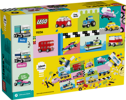 lego konstruktoris - LEGO Classic Kūrybinės transporto priemonės 11036 - 6 nuotrauka