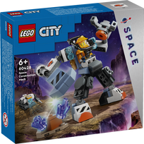 lego robotas - LEGO City Kosminis statybų robotas 60428 - 2 nuotrauka