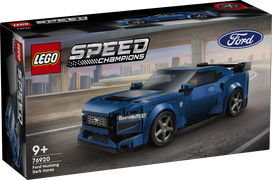 lego ford - LEGO Speed Champions Sportinis automobilis Ford Mustang Dark Horse 76920 - 5 nuotrauka
