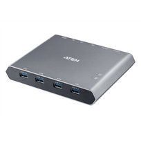 jungiklis usb c - Aten 2-Port 4K USB-C KVM Dock Switch US3311 - 1 nuotrauka