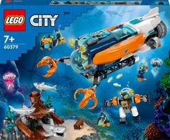 zaislai dronas - LEGO City Tyrinėtojų giliavandenis povandeninis laivas 60379 - 1 nuotrauka