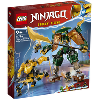 lego robotas - LEGO NINJAGO Lloyd ir Arin nindzių komandos robotai 71794 - 3 nuotrauka