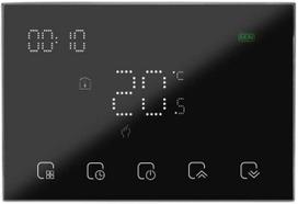 belaidis termostatas - SPRING TR8000-1WW, baltas - 2 nuotrauka
