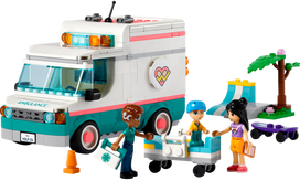 lego friends - LEGO Friends Blocks Heartlake Hospital Ambulance 42613 - 2 nuotrauka